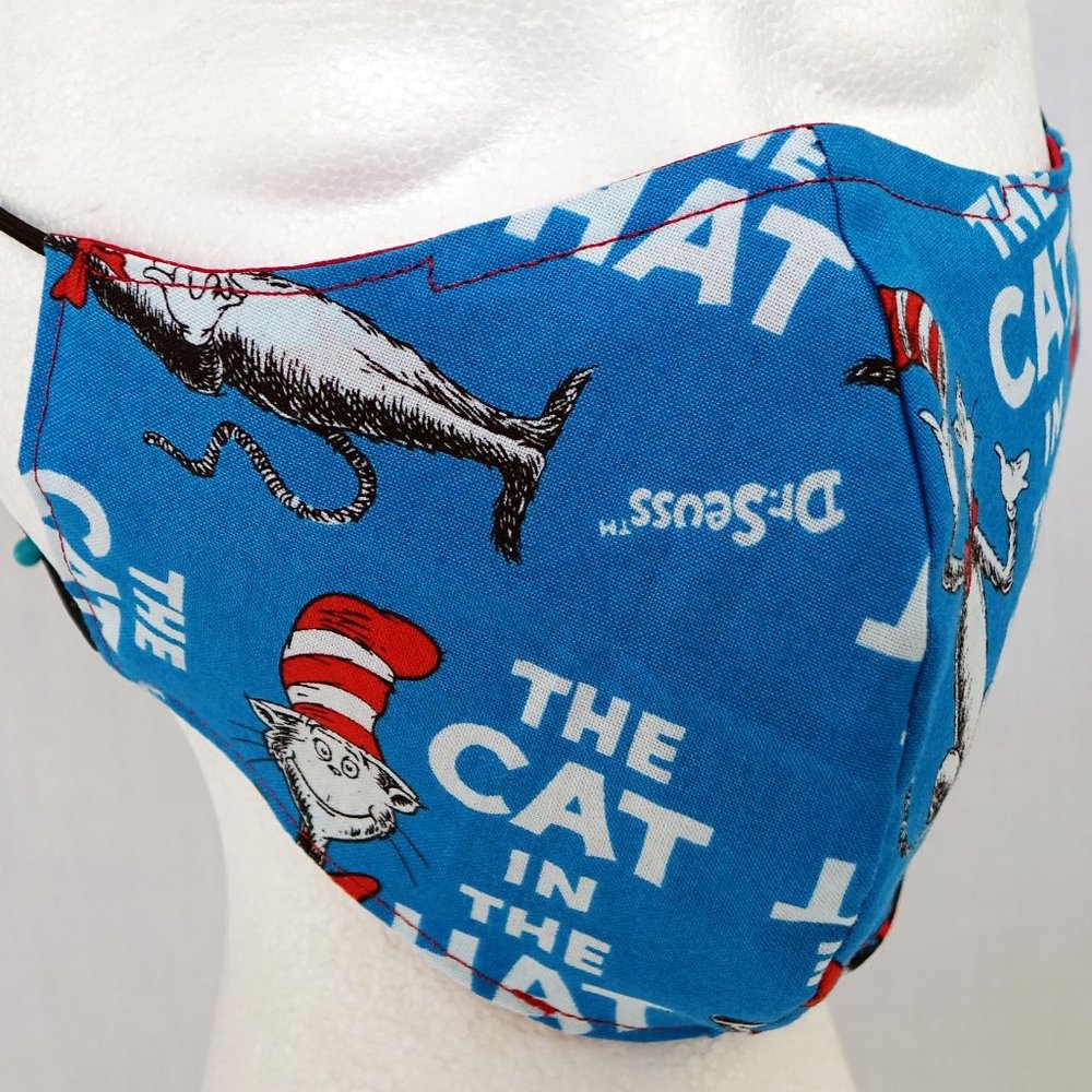 Dr. Seuss Handcrafted Reusable Washable Face Mask